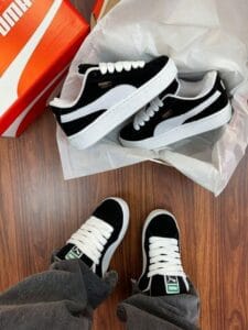 Puma Suede XL – black and white