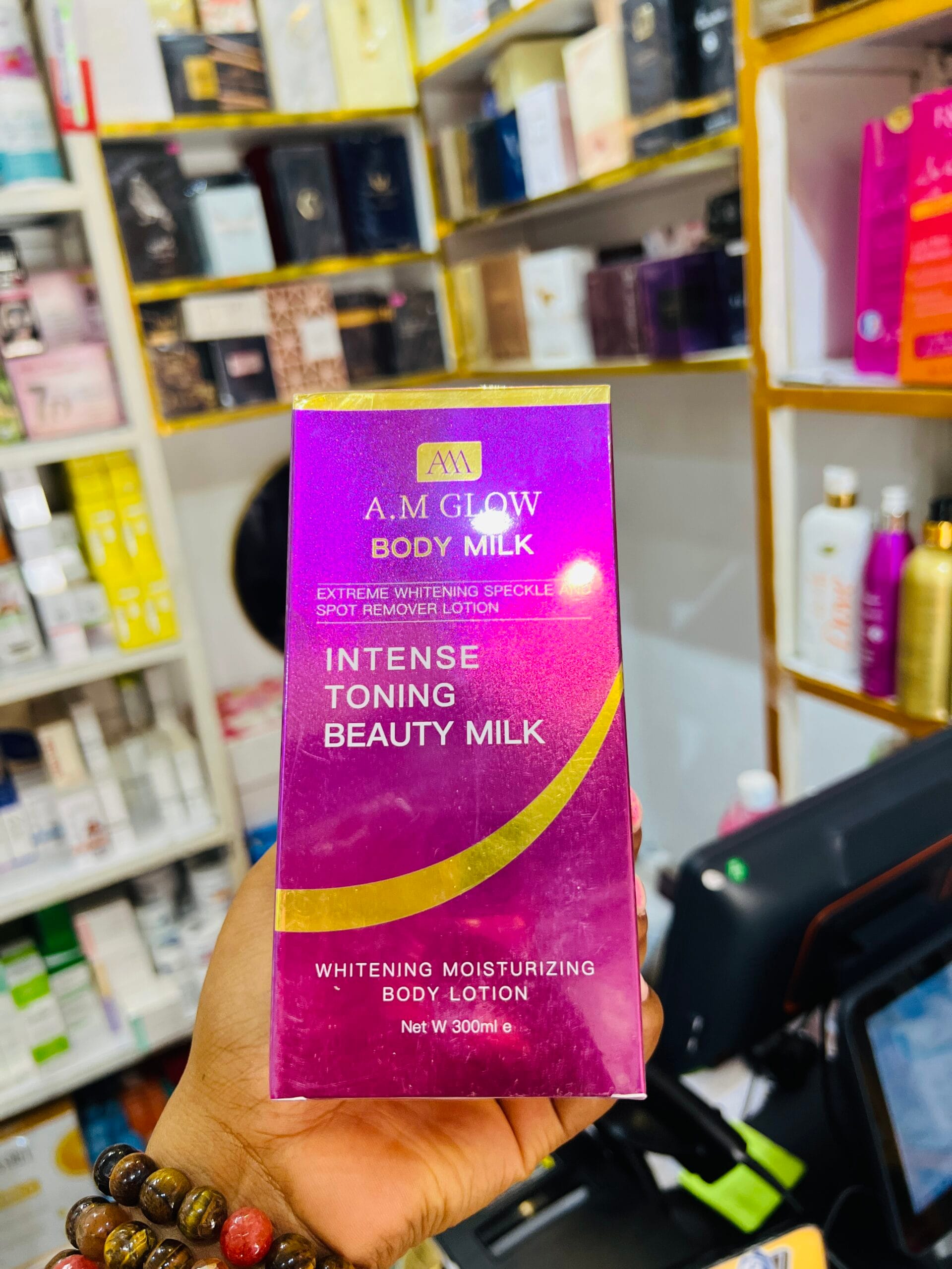 AM glow body milk