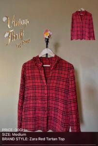 Vintage thrift tops